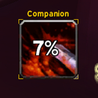 Delve Companion Tank Buff