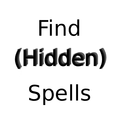 FindHiddenSpells