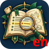 QuestWordHunter - English Quests panel text