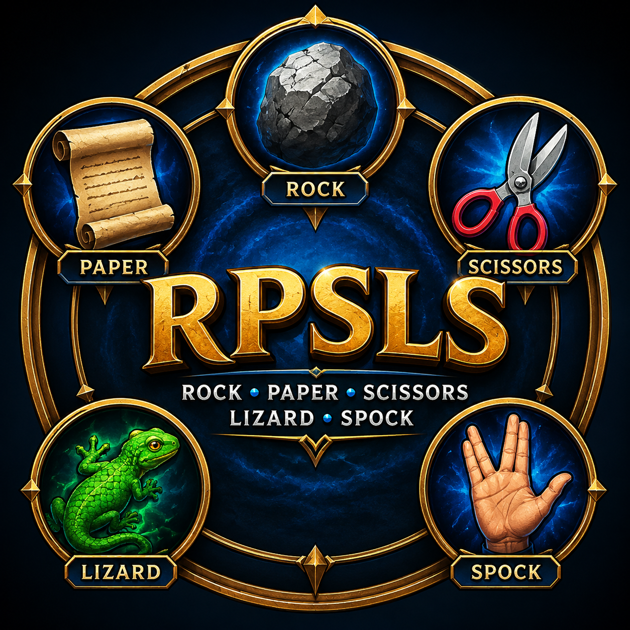 RPSLS - Rock Paper Scissors Lizard Spock