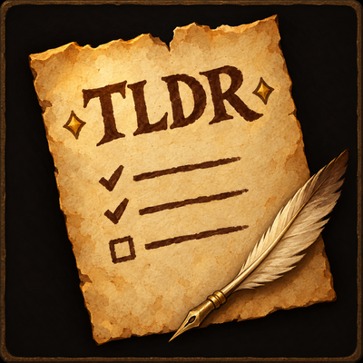 (Forever) Quest TLDR