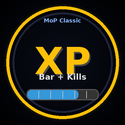 Xp Bar And Kills To Level