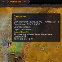 AzerothArchive Campsite Tracker