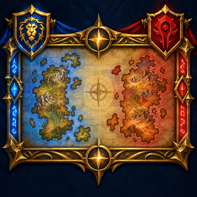 Faction Crest World Map