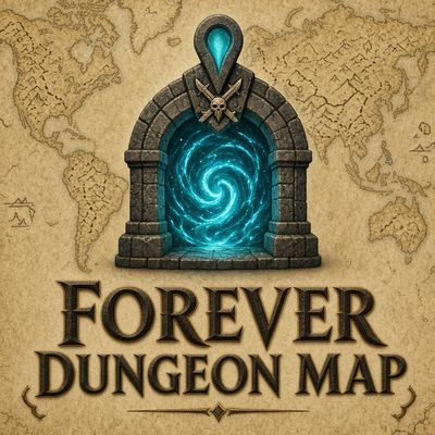 Forever Dungeon Map