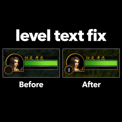 Forever zhCN Level Text Fix