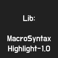 LibMacroSyntaxHighlight-1.0