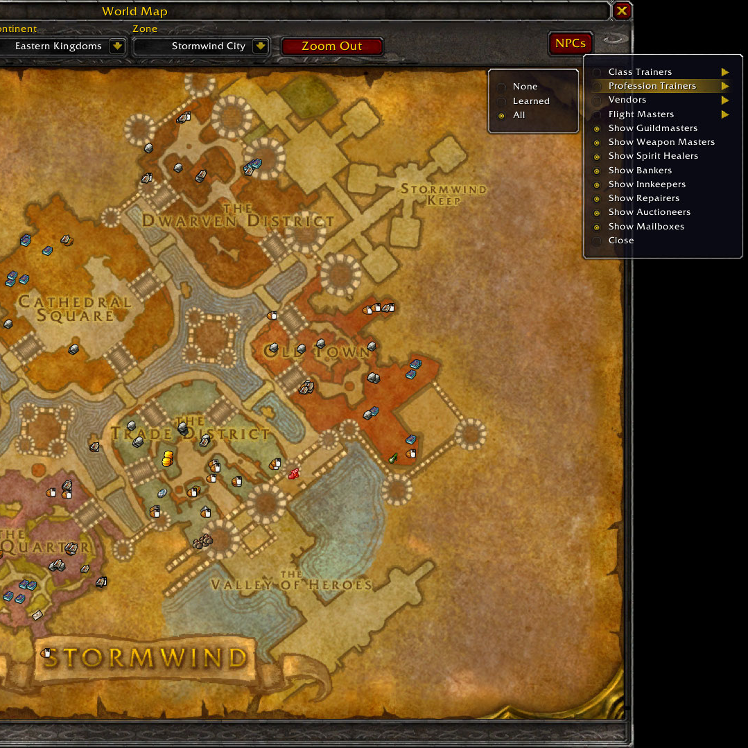 HandyNotes_NPCs (Burning Crusade Classic)