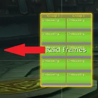 Raid Frame Anchor