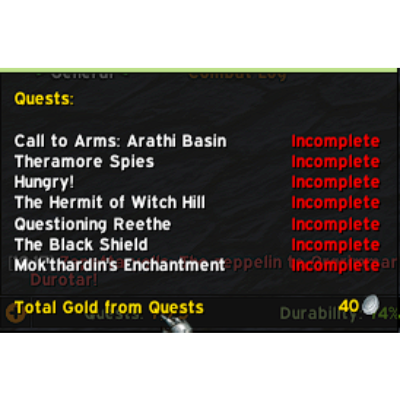 Elvui Quest Datatext