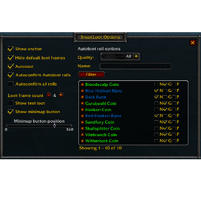 SmartLoot for Classic