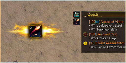 Kaliel's Tracker - Active button