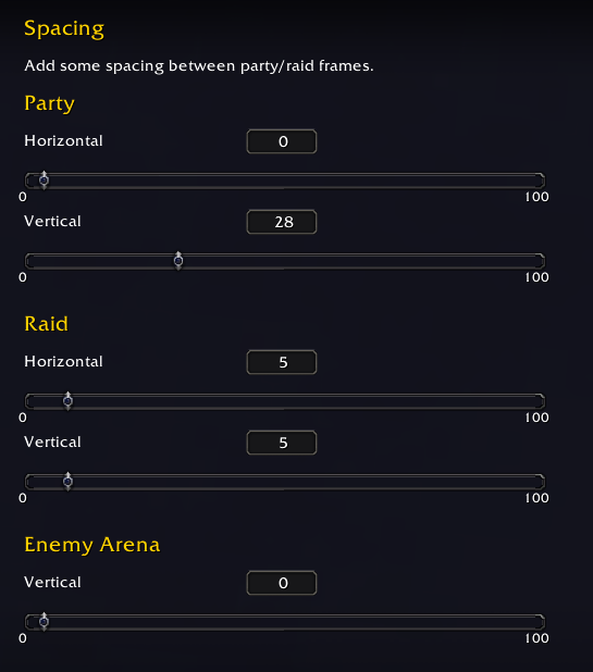 Spacing