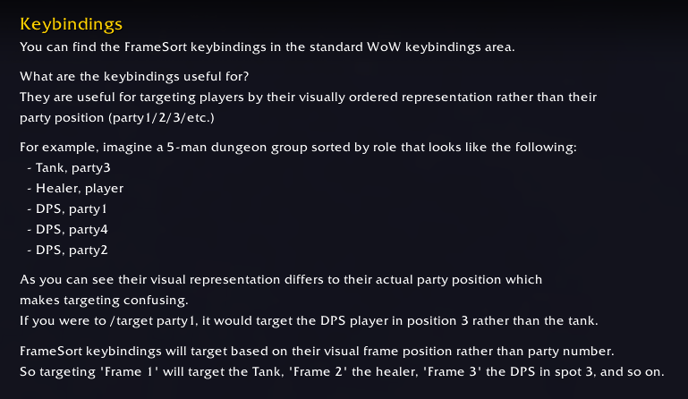 Keybindings