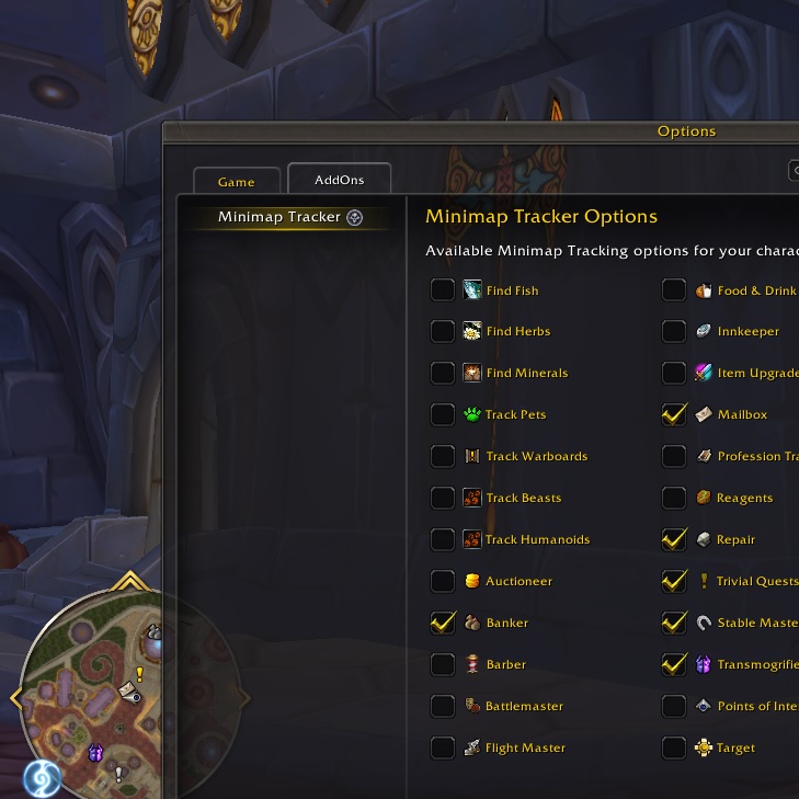 {No Longer Needed} Minimap Tracker Options