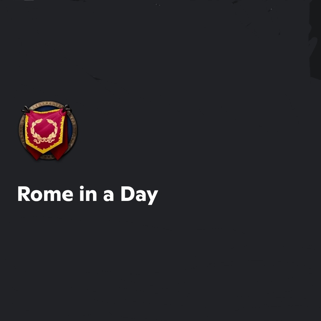 Rome in a day voice pack
