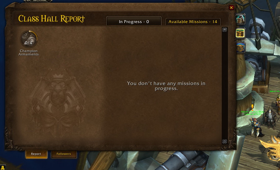 Class Hall report