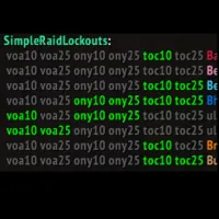 Simple Raid Lockouts