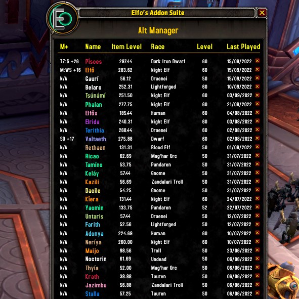 Elfos Alt Tracker