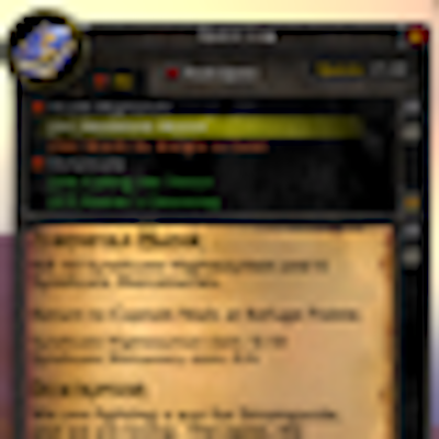 Wide Quest Log Levels