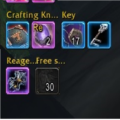 BetterBags - Crafting Knowledge
