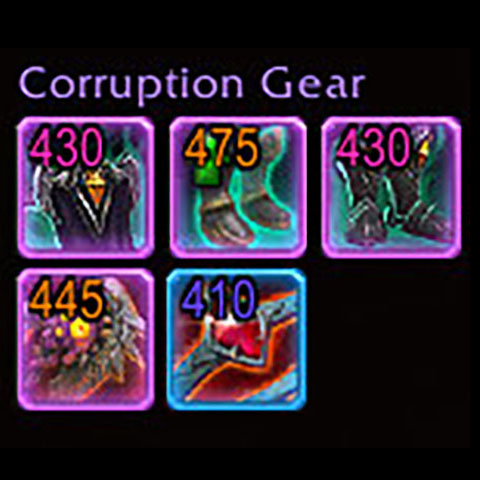 AdiBags - Corruption Gear