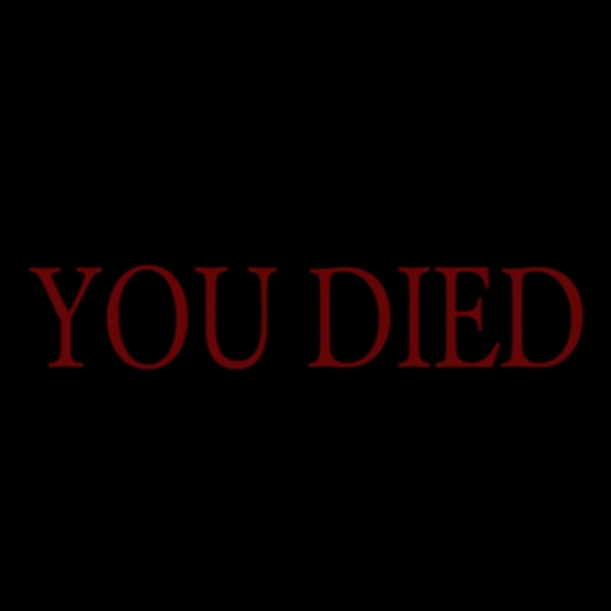 Dark Souls Death Screen by Aethyx