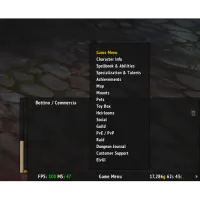 ElvUI Micro Menu - Datatext