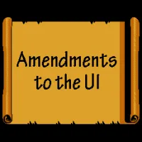 Amendments to the UI
