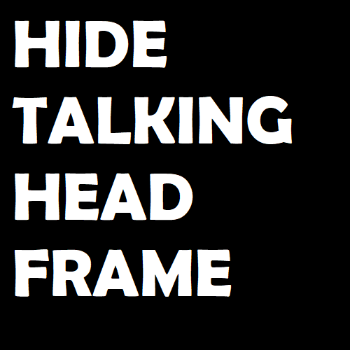 HideTalkingHeadFrame