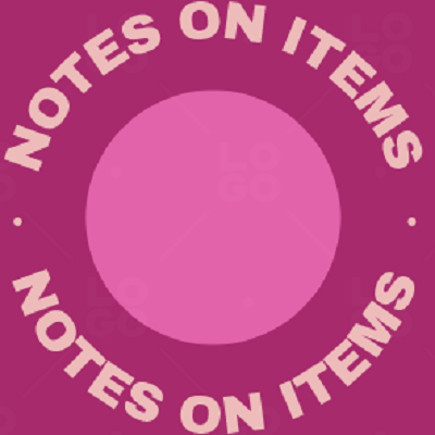 NotesOnItems