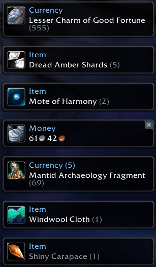 Loot Toasts