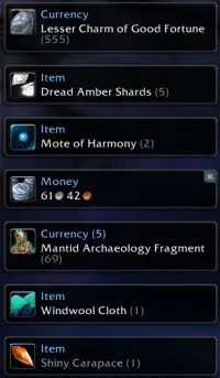 Loot Toasts
