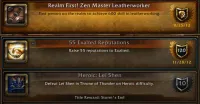 Character Achievements