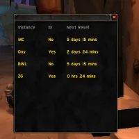 Zishor Raid Reset