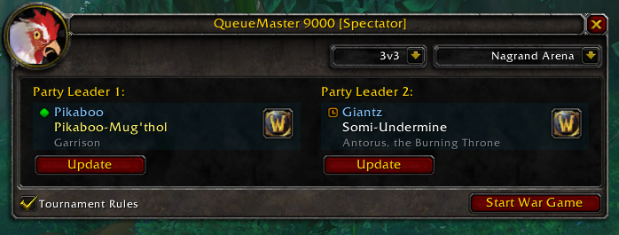 Spectator UI