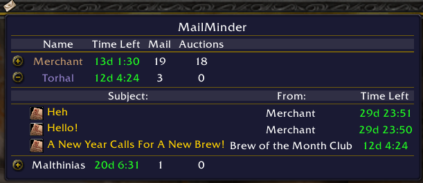 MailMinder