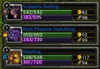 Pet Battle HUD