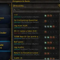 Group Finder Region