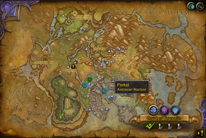 Portal location