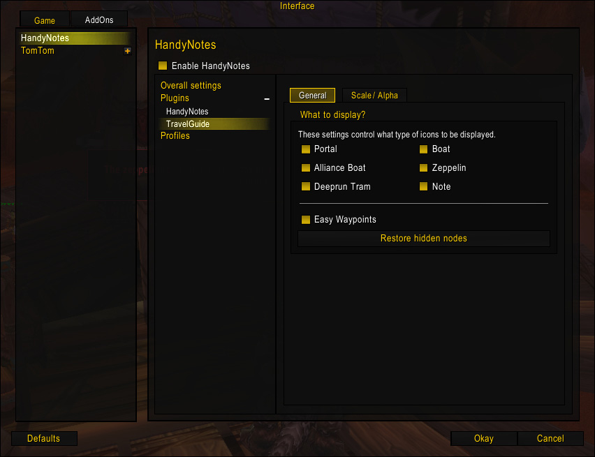 General Settings