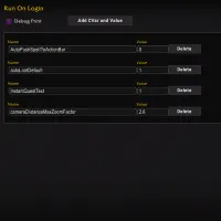 Change CVars At Login