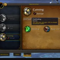 DF Pet Specialization Tab