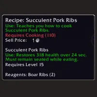 Tidy Recipe Tooltip