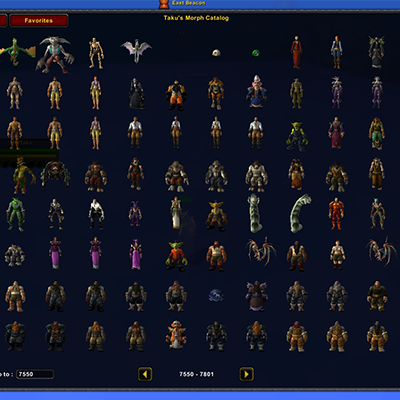 Taku's Morph Catalog