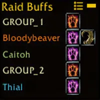 Raid Buff Tracker