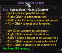 ElvUI Companions Datatext