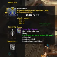 PvP Mount Progress
