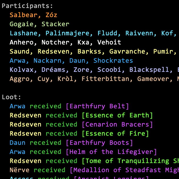 RaidLogger (Classic)