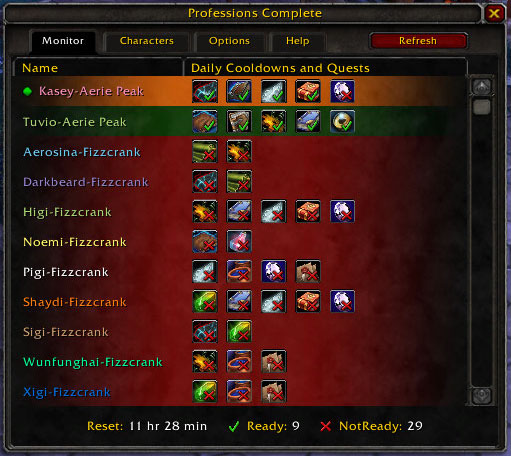 Professions Complete